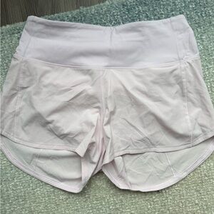 Lululemon Light Pink Athletic Shorts